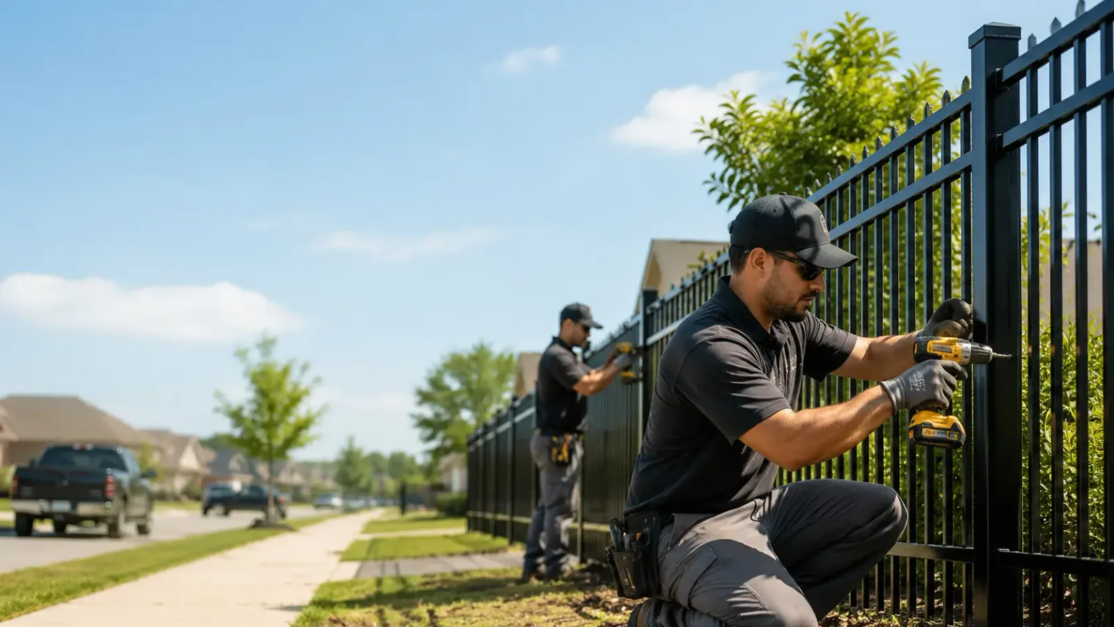 Metal Fence Installation in Hollywood, AL